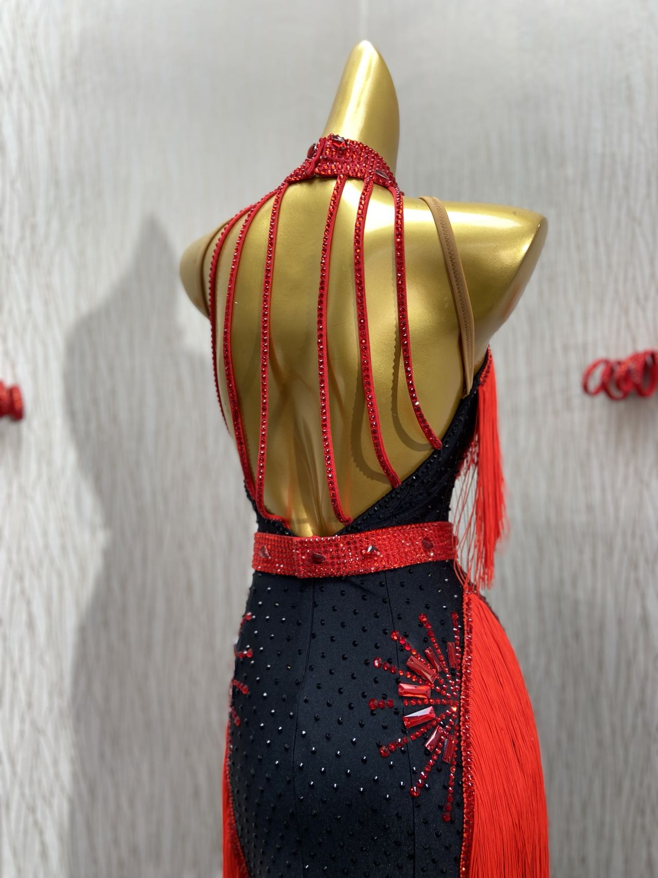 【社交ダンスドレス・ラテンドレス・オーダーメイド対応(競技・デモ用)】新品★最高品質★latin-g002